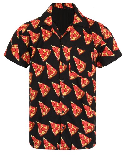 Pizza hawaiian shirt stag - ,