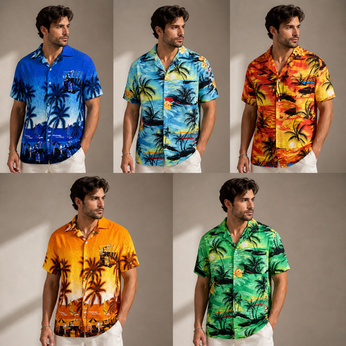 New mens hawaiian shirt - mens,