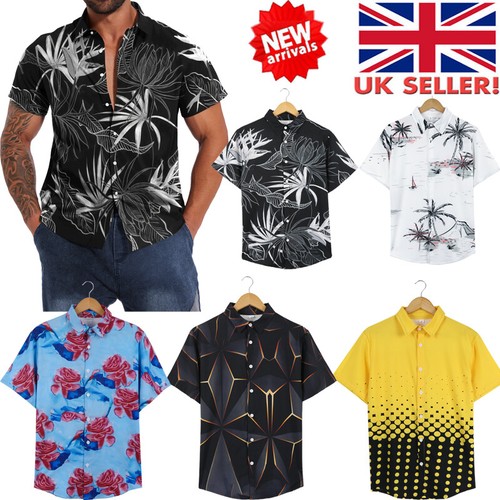 Men hawaiian shirt fashion - shirt,