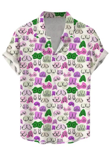 Mens button down shirts - down, funny